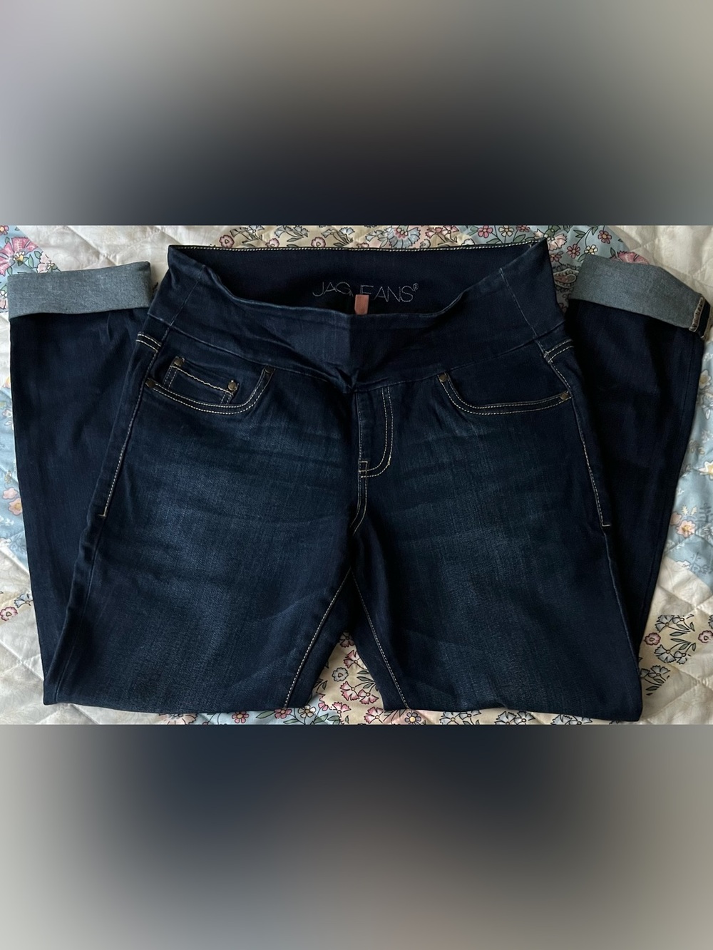 Jag Jeans Women's Dark Indigo Stretch Jeggings